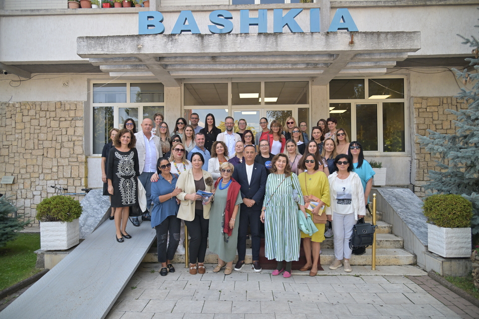 Meeting of PRISMA network with representatives of Pogradec Municipality. Photo: UN Women Albania