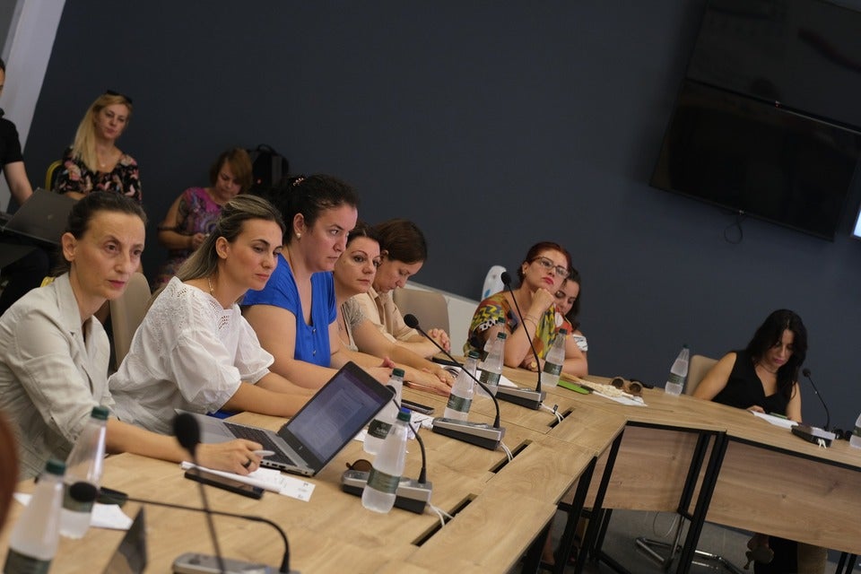 Civil society representatives at the consultation meeting for the revision of the Gender Equality Law. Photo: UN Women