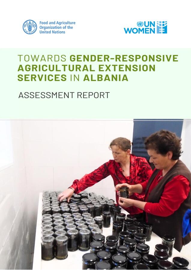 Towards Gender Responsive Agriculture Extension Services in Albania - cover