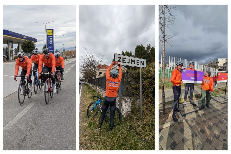 Moments from the 16 days journey cycling across Albania. Photo: We Bike Albania