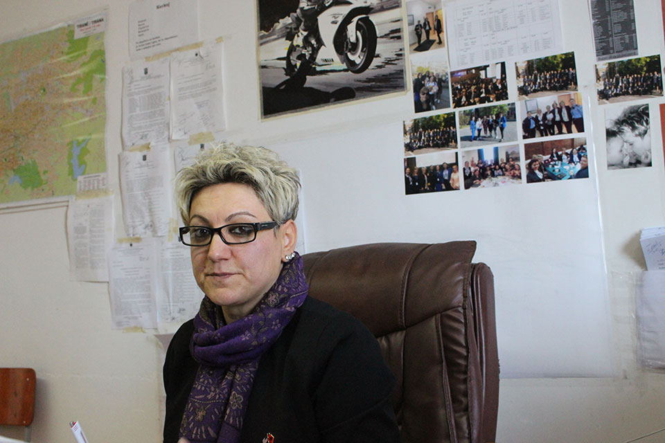 Luisita Shqypi, Crime Police Officer. Photo: UN Women Albania