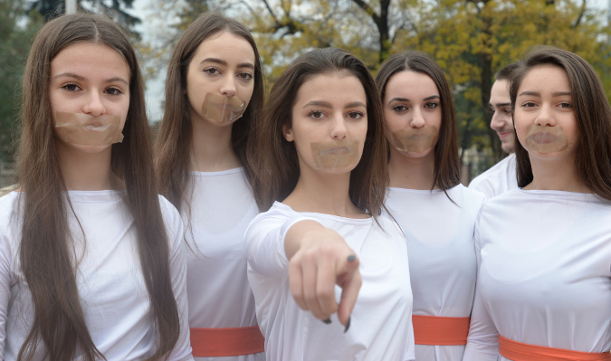 Girls from the National High School of Choreography performed at the launch of the “16 days of activism against gender based violence Photo credit: UN Women Albania/Violana Murataj