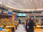 Ema Meçaj, a 19-year-old youth activist from Albania and the co-moderator of the regional youth consultations preceding the Commission on the Status of Women. Photo: Courtesy of Ema Meçaj.