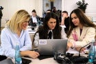 Gender Datathon participants analyze data to highlight inequalities and advocate for change. Photo: UN Women