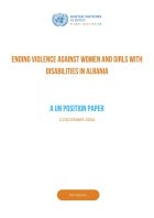 Ending Violence against Women and Girls with Disabilities in Albania - cover