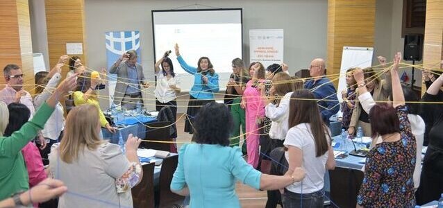 Participants from Albania and North Macedonia at a two-day workshop in Pogradec, Albania. Photo: UN Women Albania