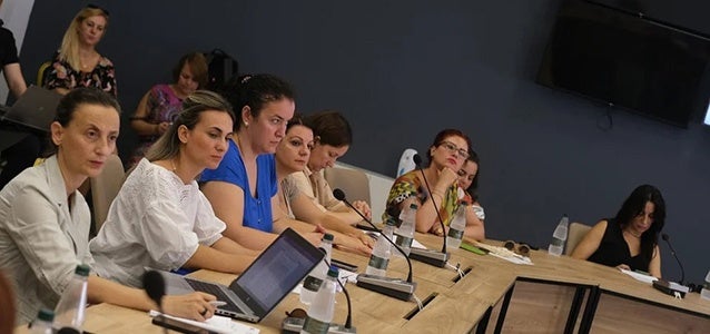 Civil society representatives at the consultation meeting for the revision of the Gender Equality Law. Photo: UN Women